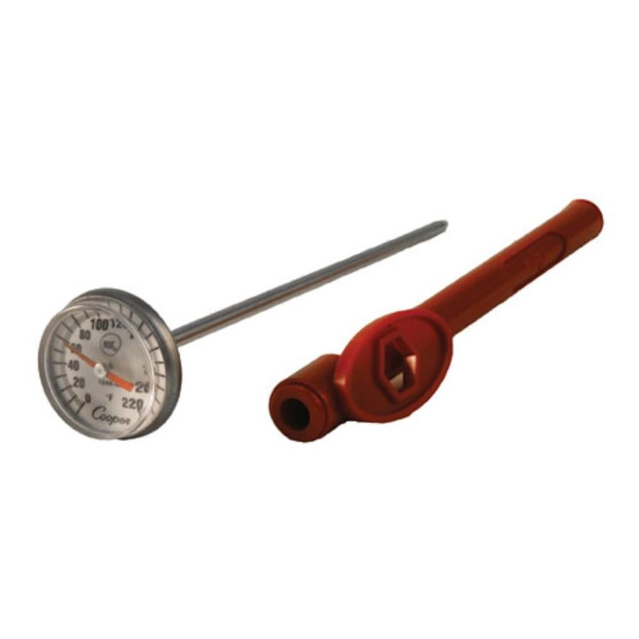 Thermometer, Pocket, Dial, 0 to 220 Degrees Fahrenheit,1 - 1 EACH