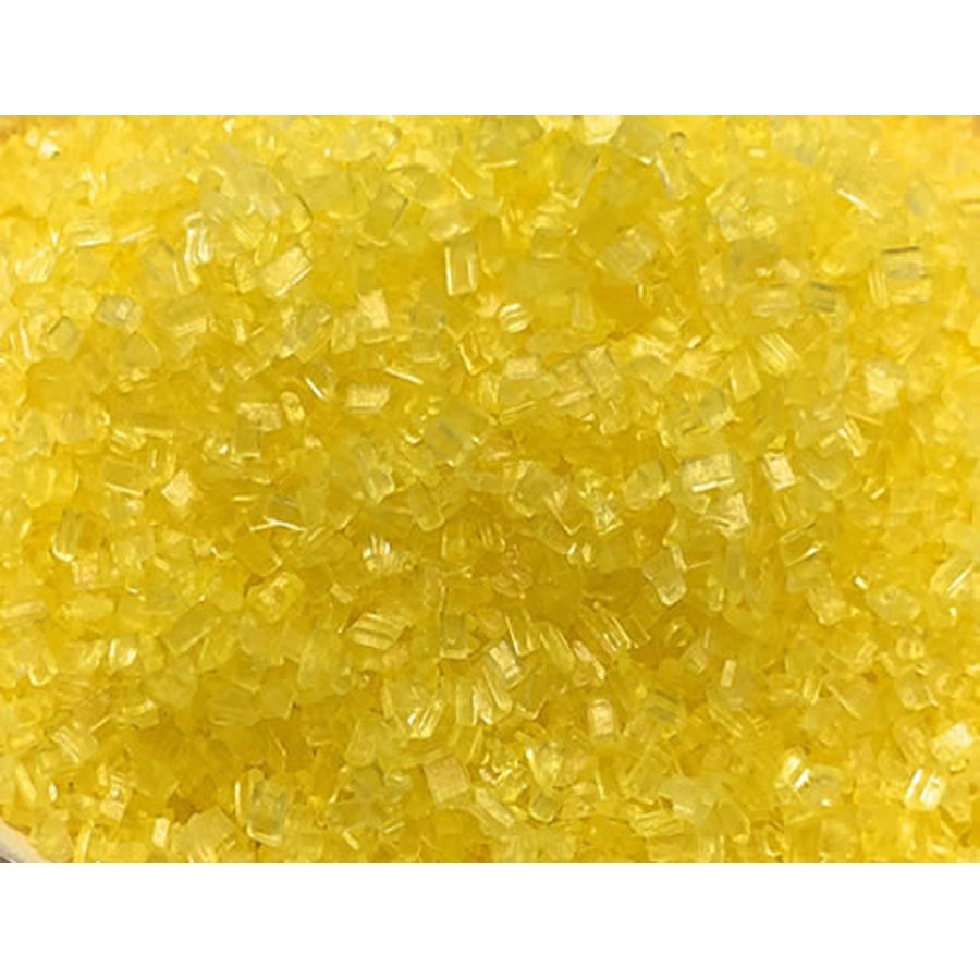 Sugar, Decorating, Large Crystal, Gold Shine,6 - 1 POUND