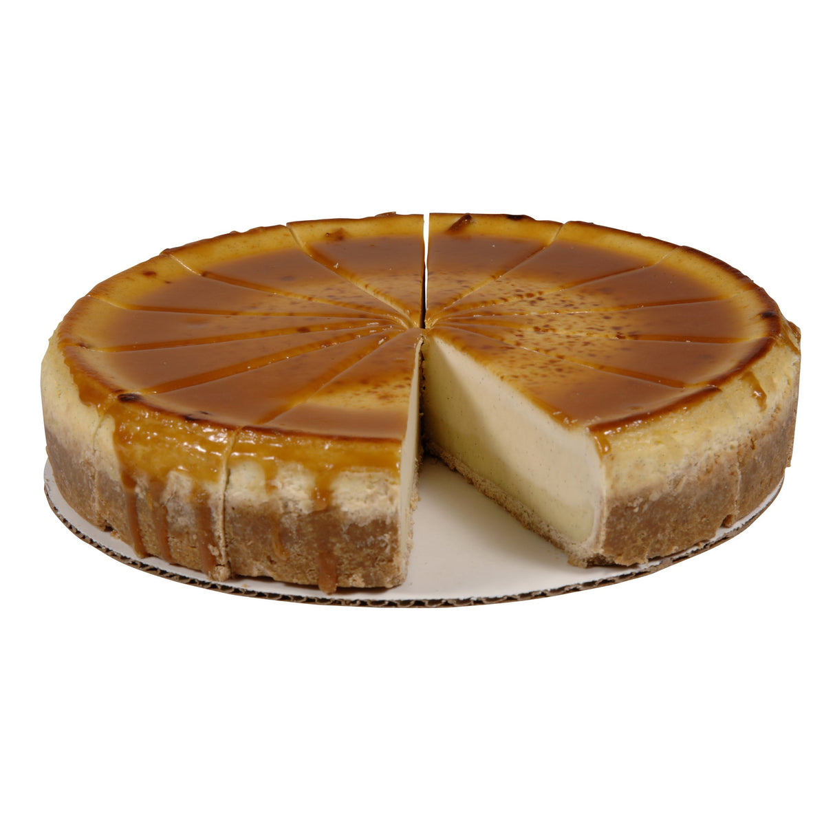 Cheesecake, Creme Brulee, 14 Slices per Cake, Frozen,2 - 5 POUND