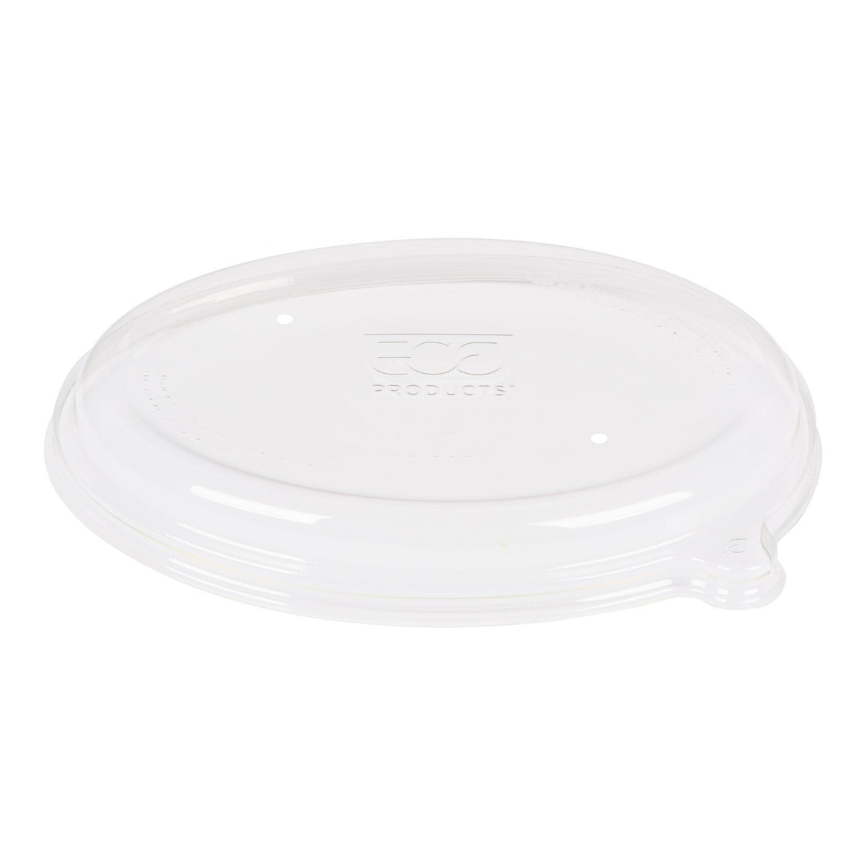 Lids, Sugarcane, Clear, Oval, for 24 & 32 Ounce Take-Out Containers,6 - 50 COUNT