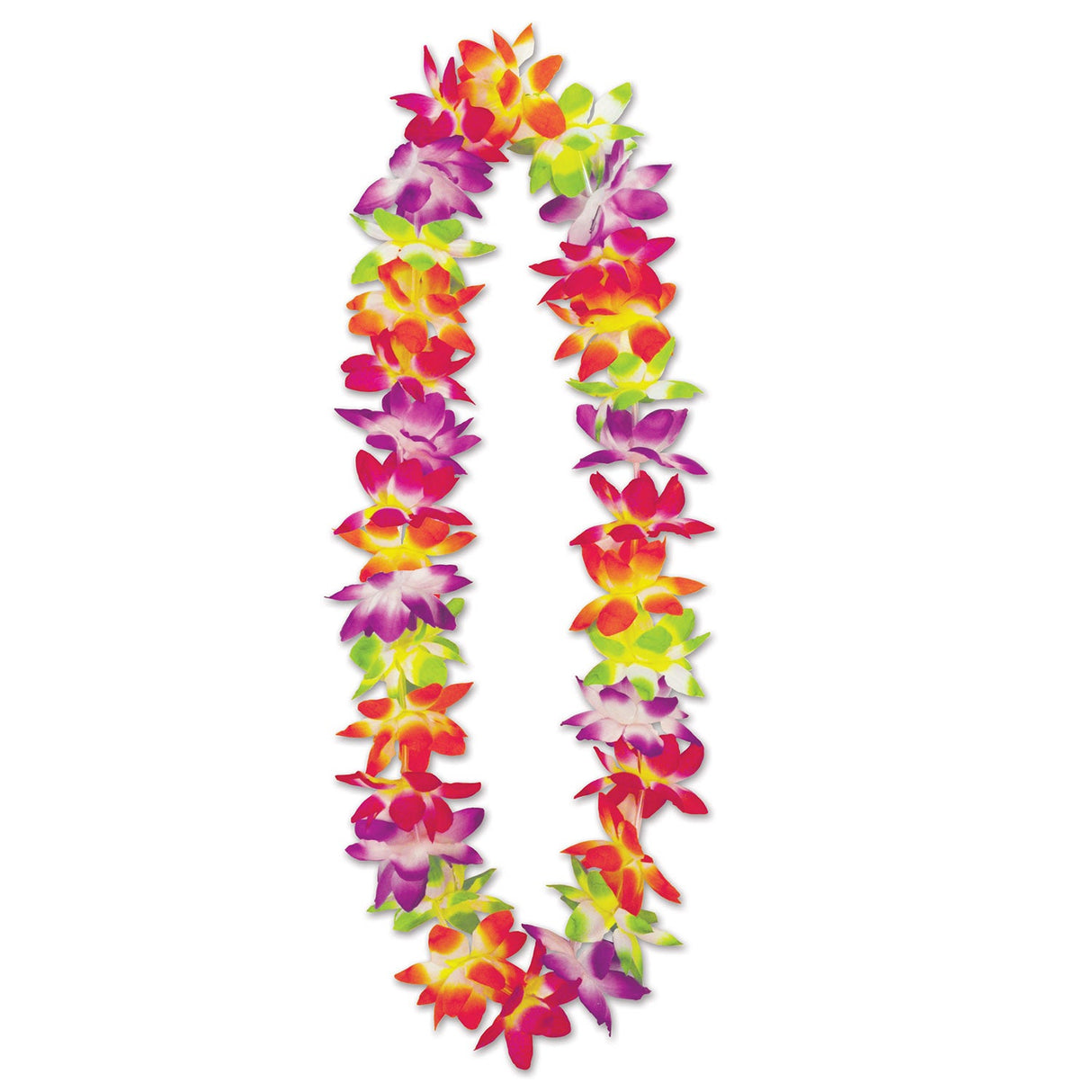 Party Accessories, Lei, Maui Floral,12 - 1 COUNT