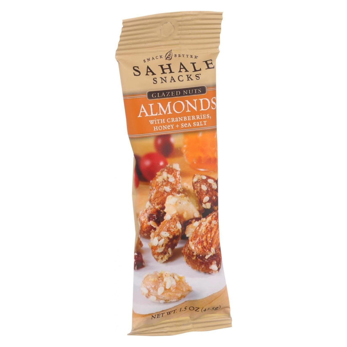 Almonds, Honey & Sea Salt Glazed, with Cranberries, Single-Serve,9 - 1.5 OUNCE