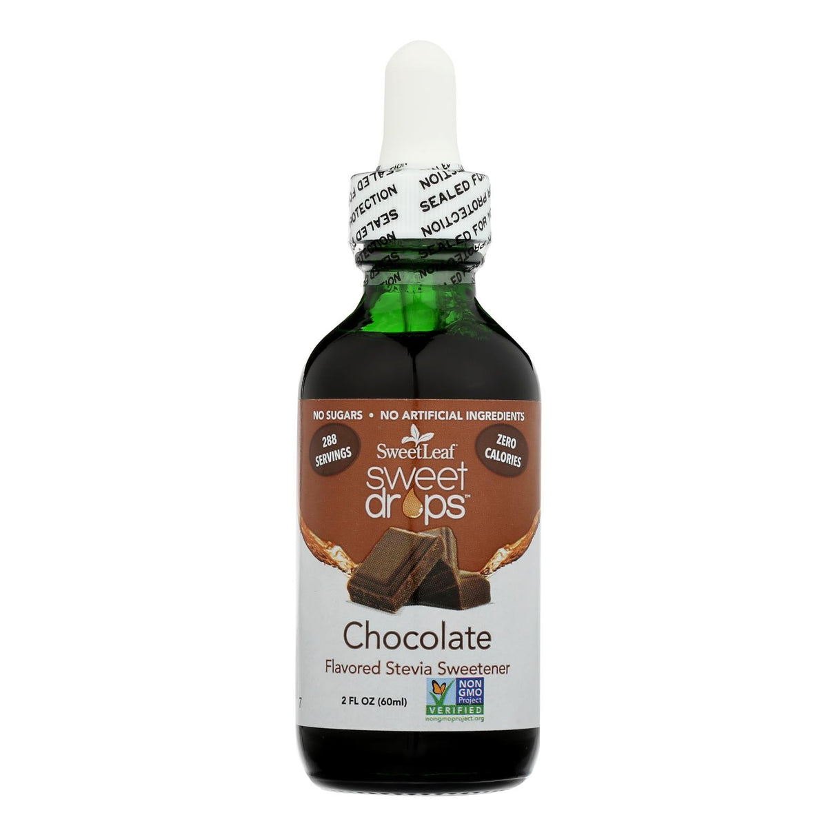 Sugar Substitute, Stevia, Chocolate, Liquid,1 - 2 FLUID