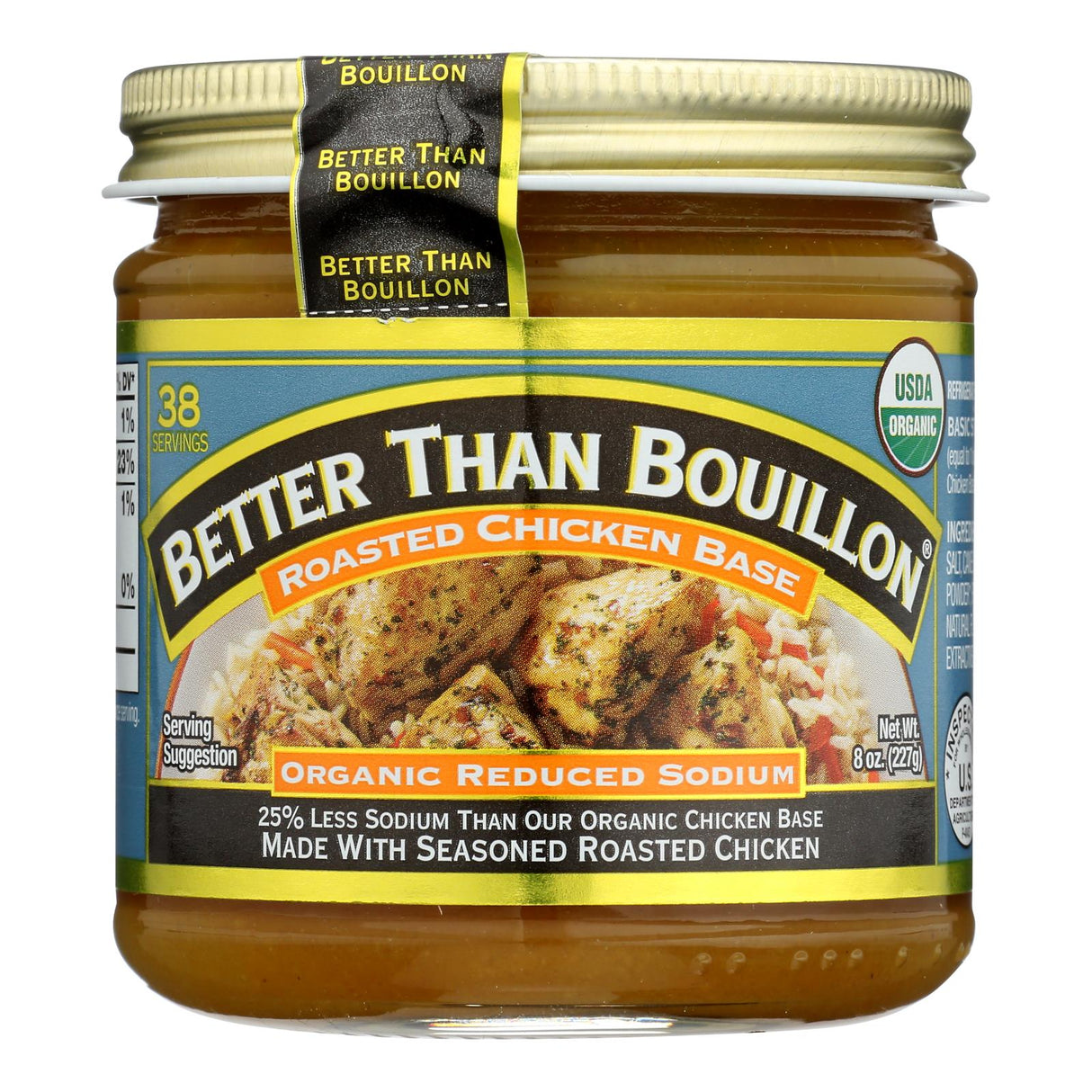 Bouillon Base, Roasted Chicken,6 - 8 OUNCE