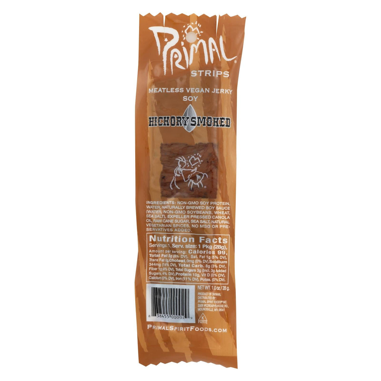 Soy Jerky, Hickory Smoked, Single-Serve, Individually-Wrapped,24 - 1 OUNCE