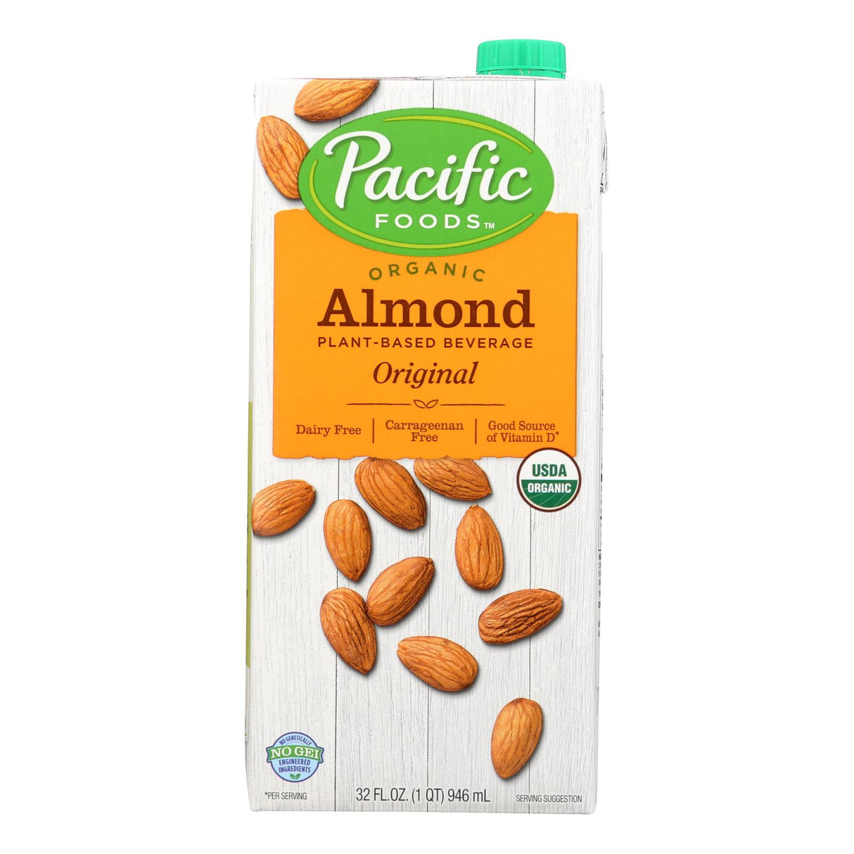 Milk, Almond, Original, Shelf-Stable,12 - 32 FLUID