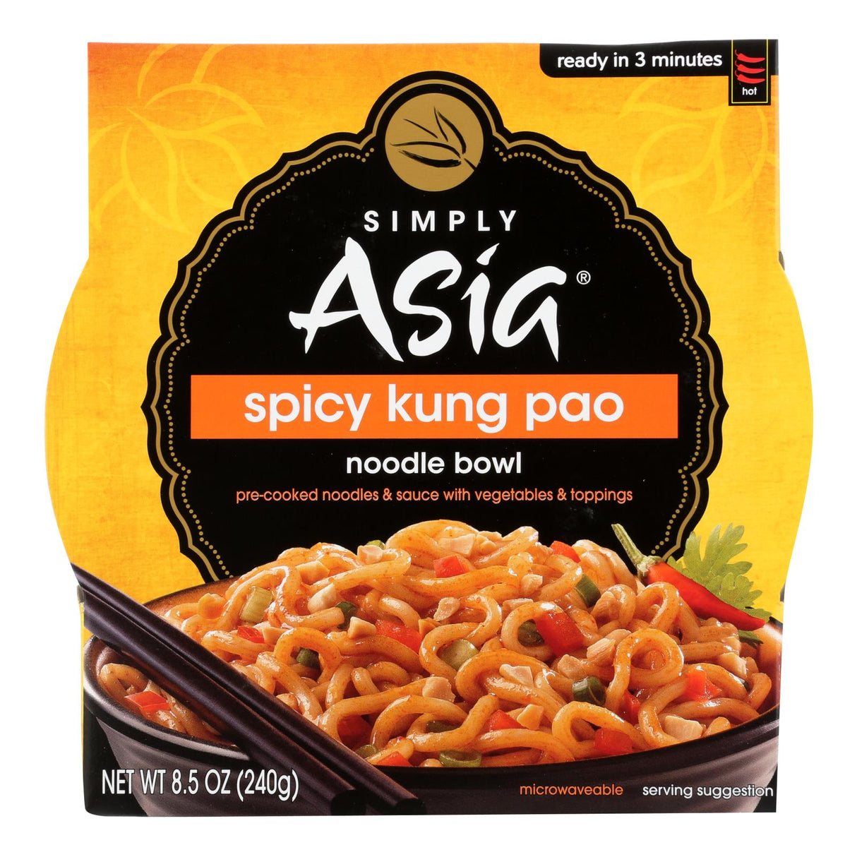 Noodle Bowls, Kung Pao, Spicy,6 - 8.5 OUNCE
