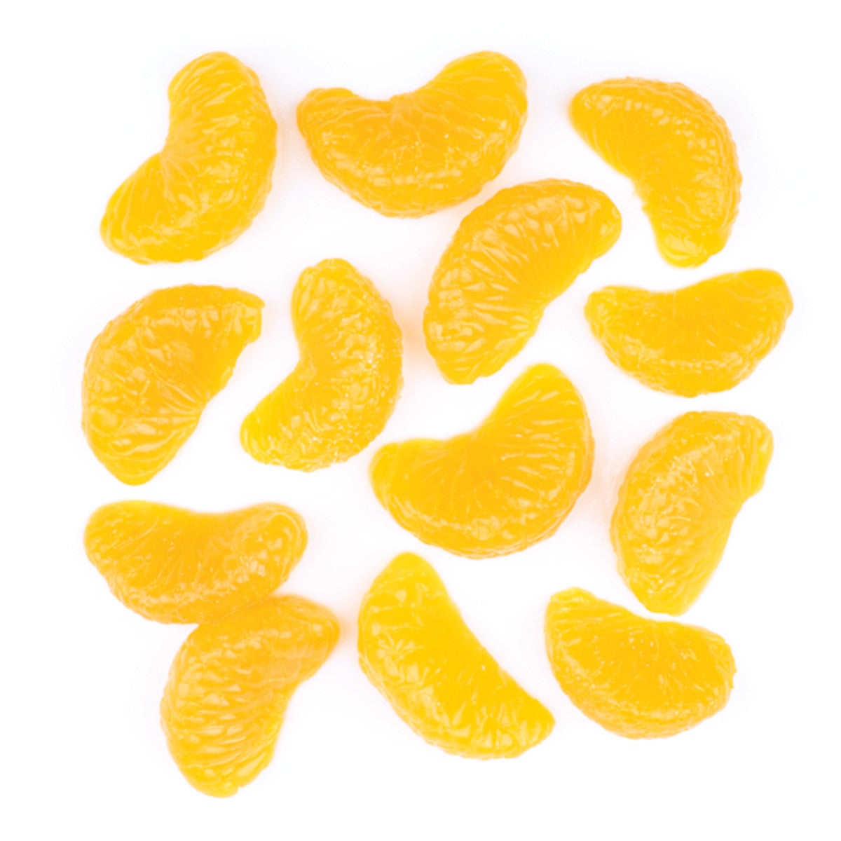 Orange Segments, Mandarin, Whole, in Light Syrup,24 - 11 OUNCE