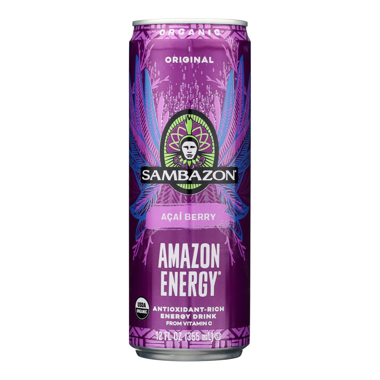 Energy Drink, Original, Acai Berry, Single-Serve,12 - 12 FLUID