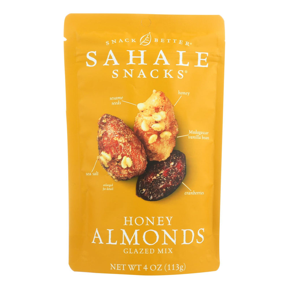 Almonds, Honey Glazed, with Cranberries,6 - 4 OUNCE