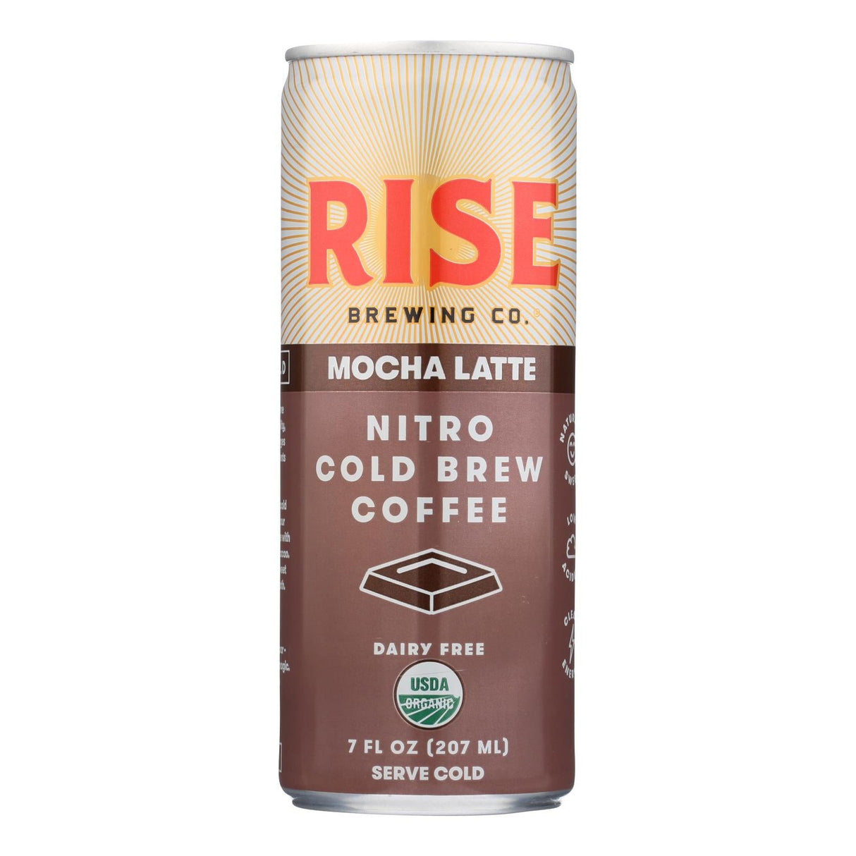 Coffee, Liquid, Cold Brew, Nitro Mocha Latte, Ready-to-Drink, Single-Serve,12 - 7 FLUID