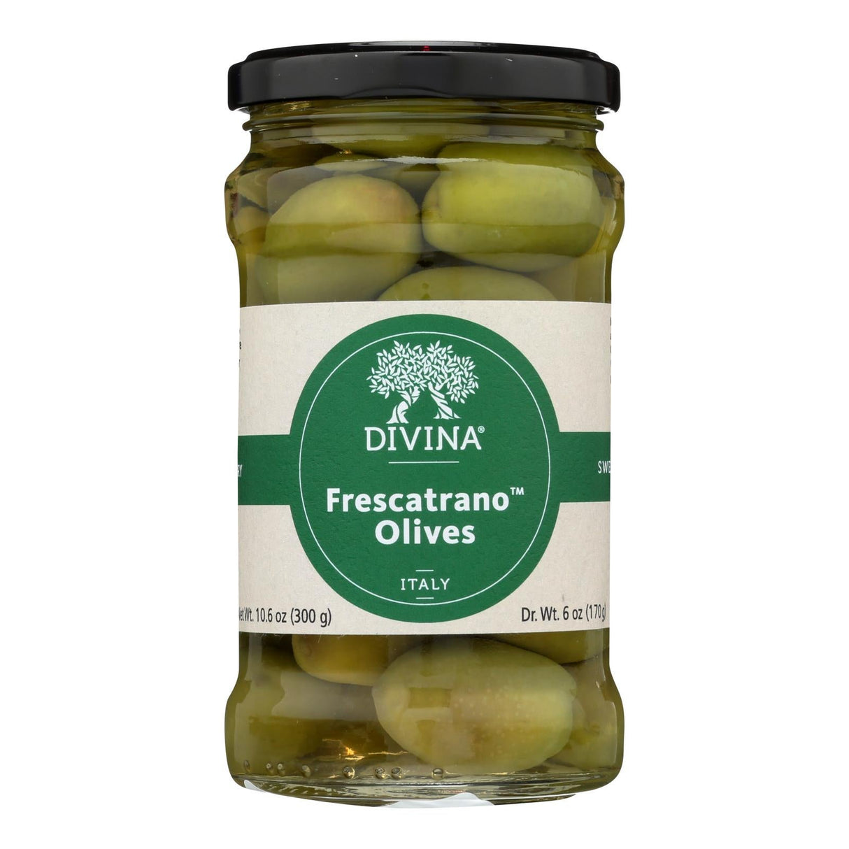Olives, Frescatrano,6 - 6 OUNCE
