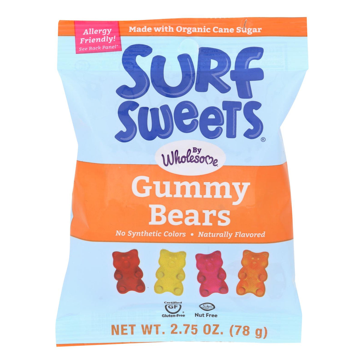 Candy, Gummy Bear, Assorted Flavor,12 - 2.75 OUNCE