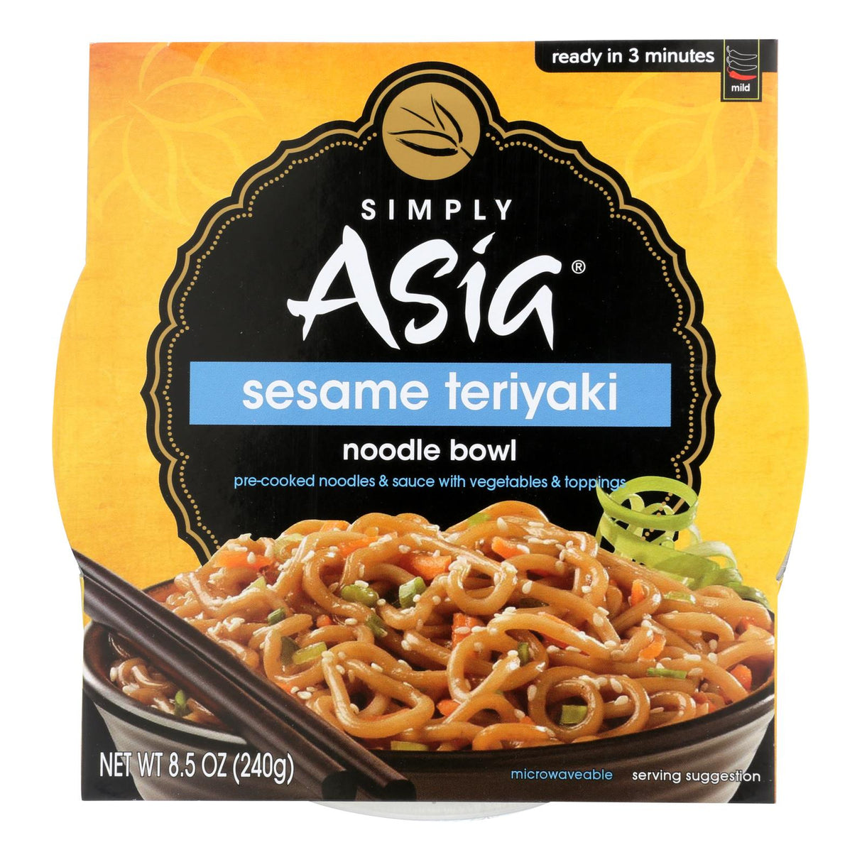 Noodle Bowls, Sesame Teriyaki,6 - 8.5 OUNCE