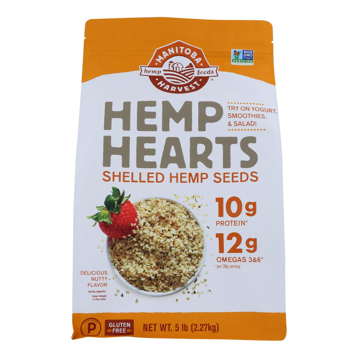 Seeds, Hemp, Raw, Shelled,1 - 5 POUND