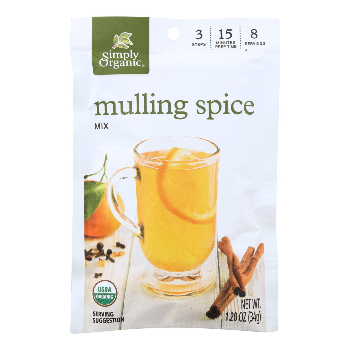 Spice Mix, Mulling,8 - 1.2 OUNCE