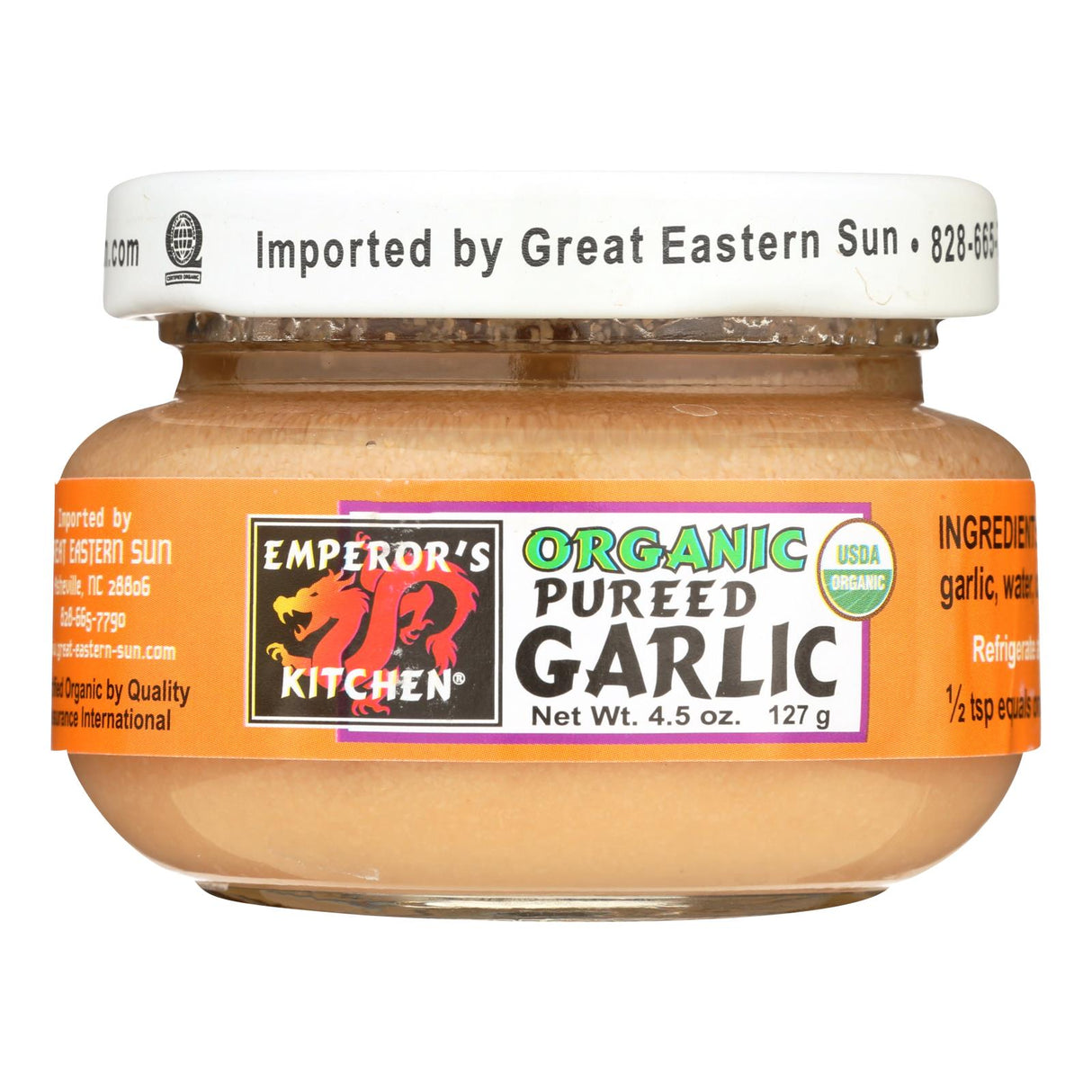 Garlic, Pureed,12 - 4.5 OUNCE