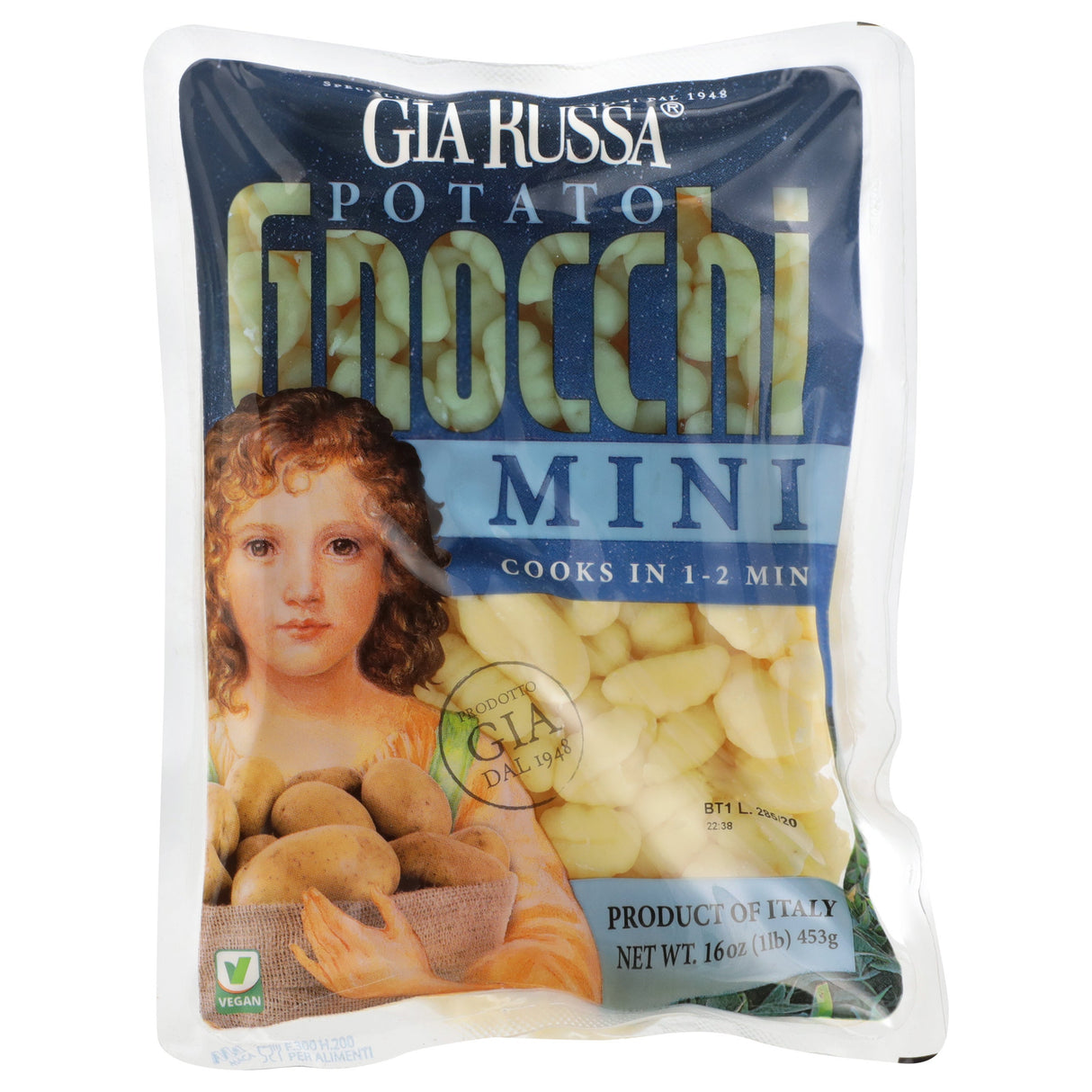Pasta, Gnocchi, Mini, Potato,12 - 16 OUNCE