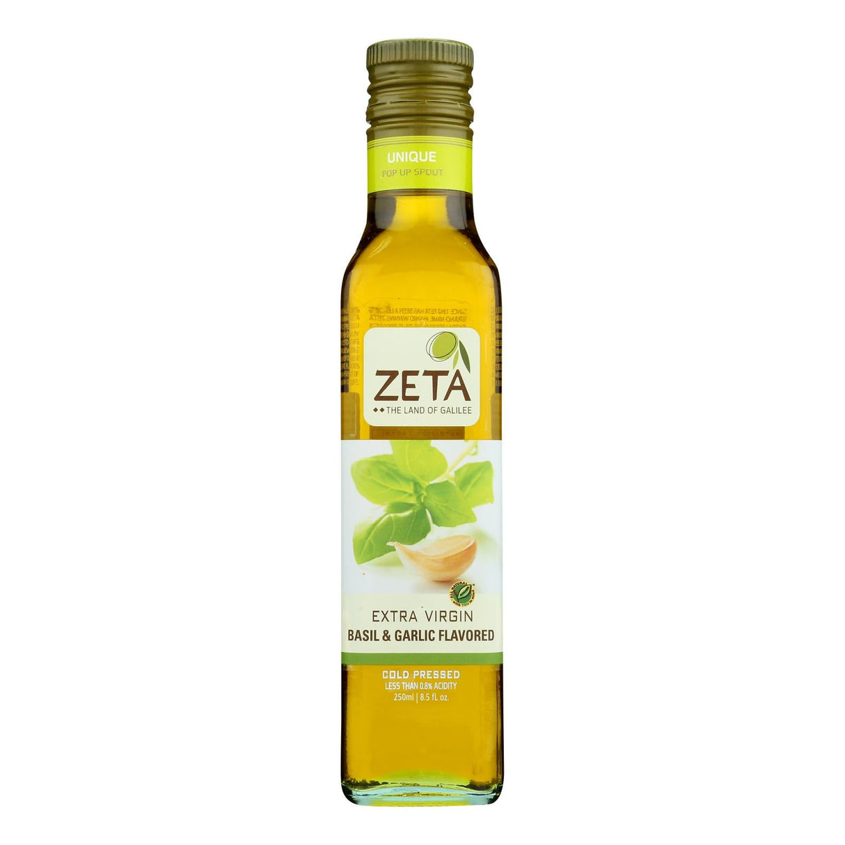 Olive Oil, Extra Virgin, with Basil,6 - 8.45 FLUID