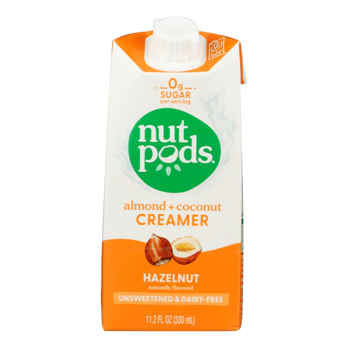 Creamer, Liquid, Unsweetened Hazelnut, Non-Dairy,12 - 11.2 FLUID