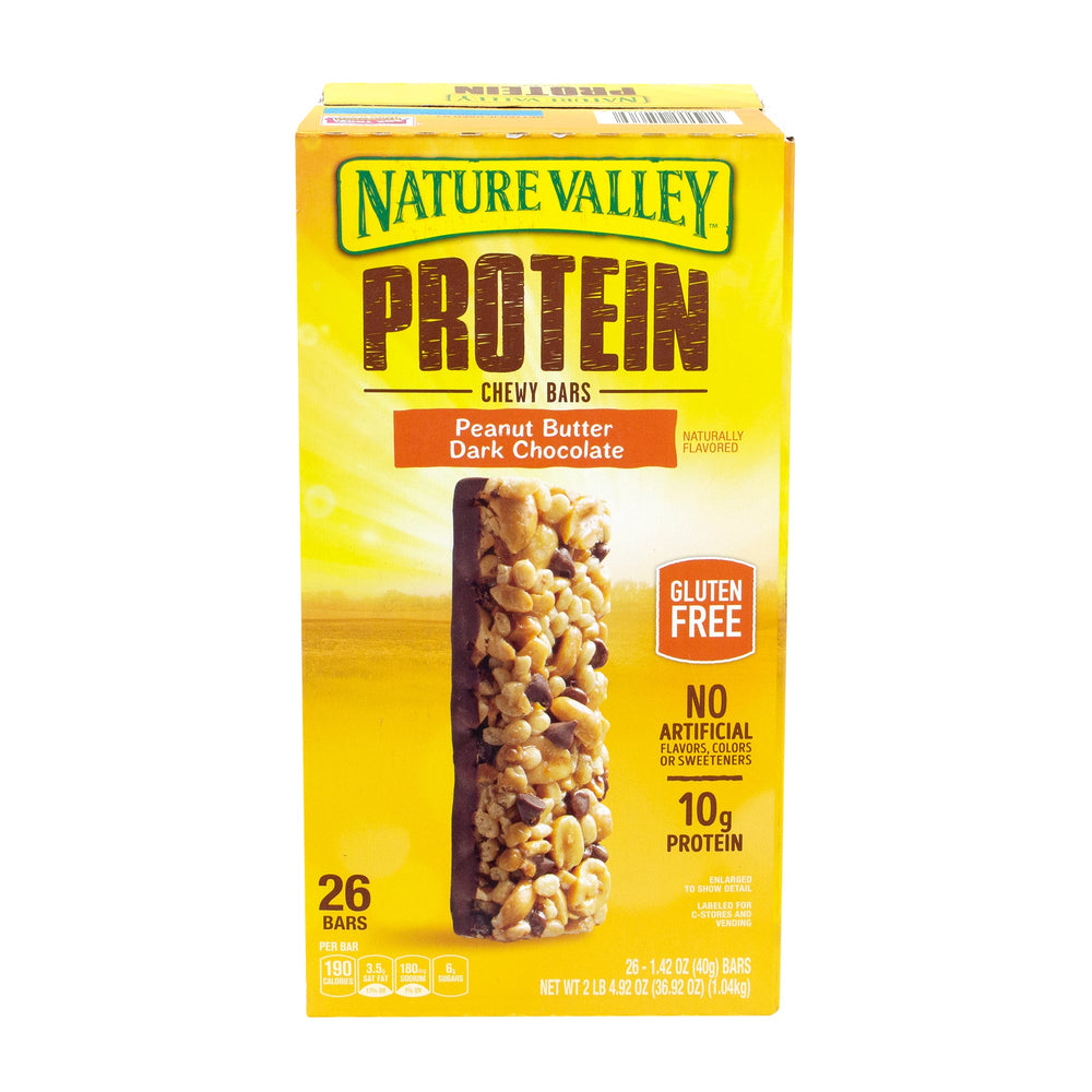 Granola Bars, Chewy Peanut Butter Dark Chocolate,26 - 1.42 OUNCE