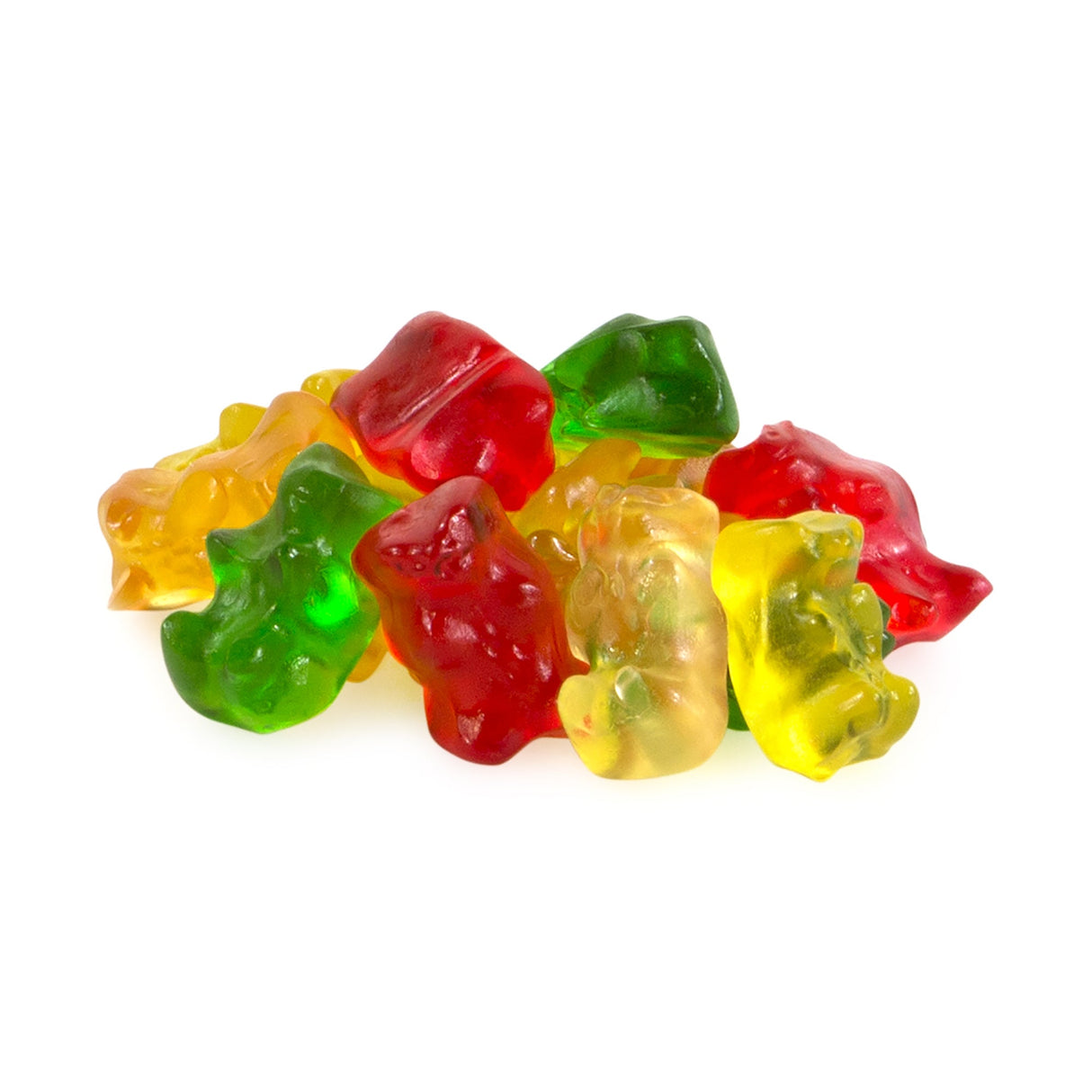 Candy, Gummy Bears, Assorted Fruit, Single-Serve,54 - 0.4 OUNCE