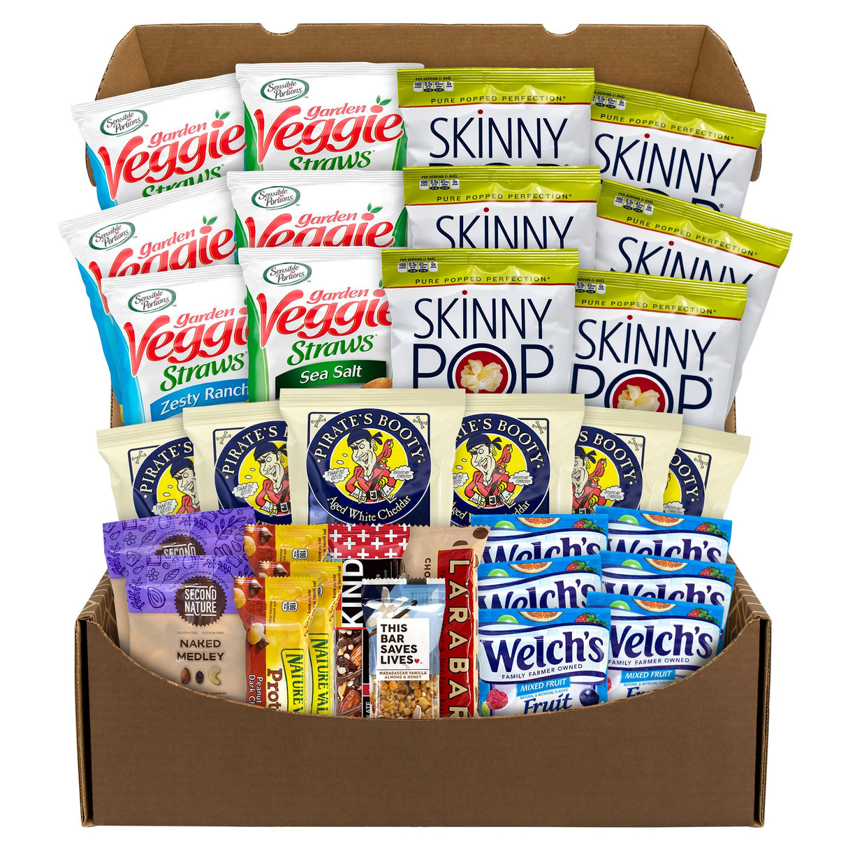 Snacks, Gluten Free, Assorted, Single-Serve,1 - 32 PIECE