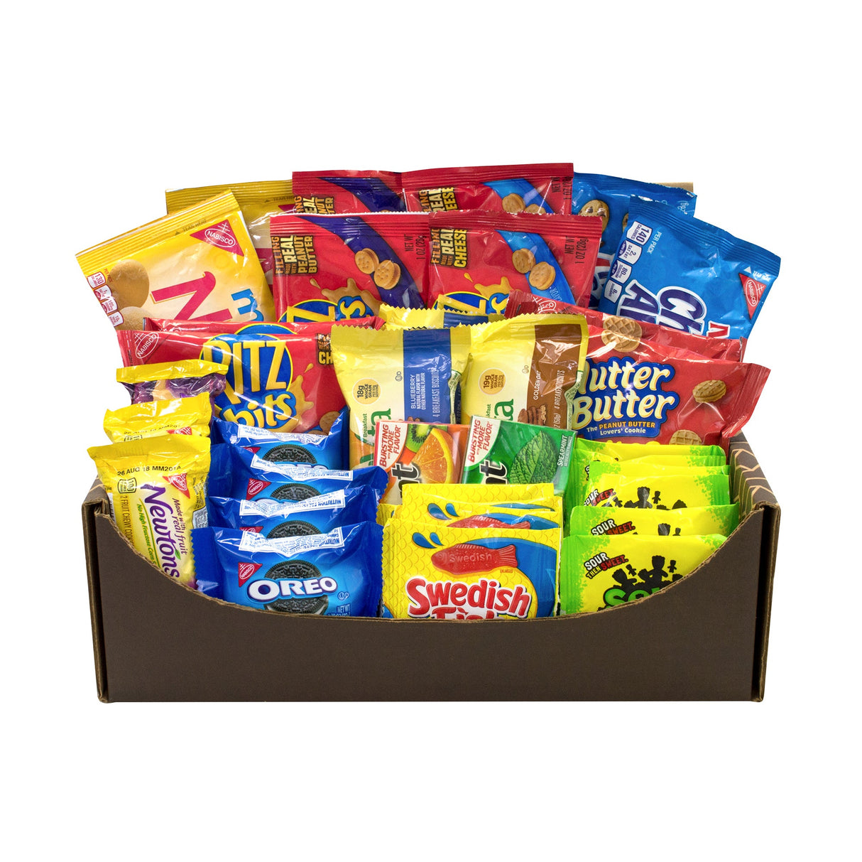Snacks, Assorted, Single-Serve,40 - 1 EACH