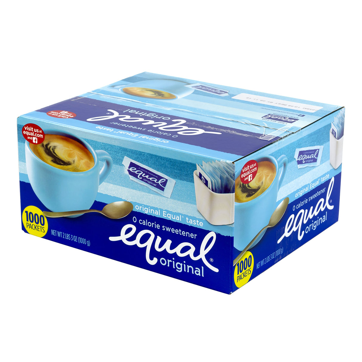 Sugar Substitute, Blue, Packets,1000 - 1 EACH