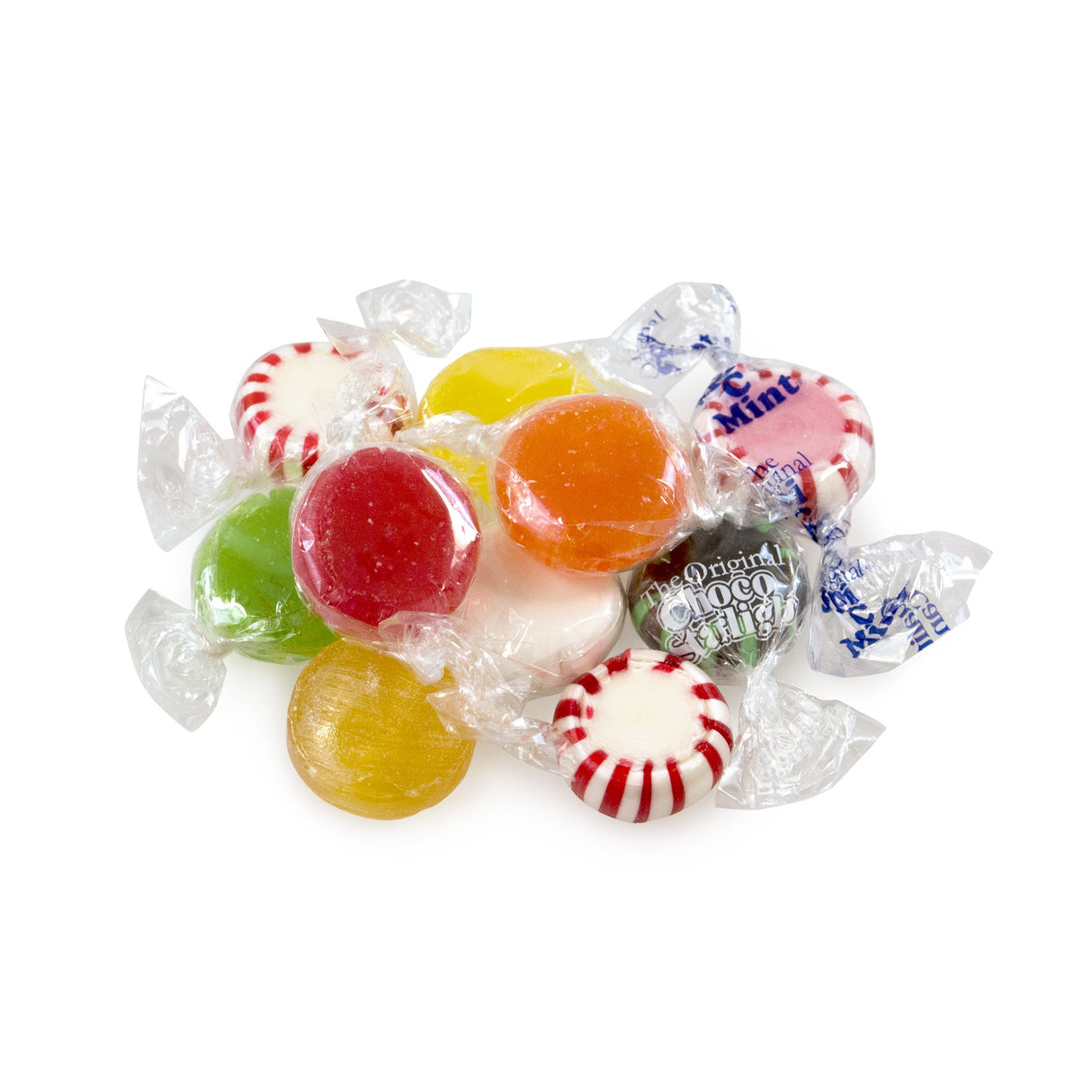 Hard Candies, Assorted, Individually-Wrapped,1 - 5 POUND