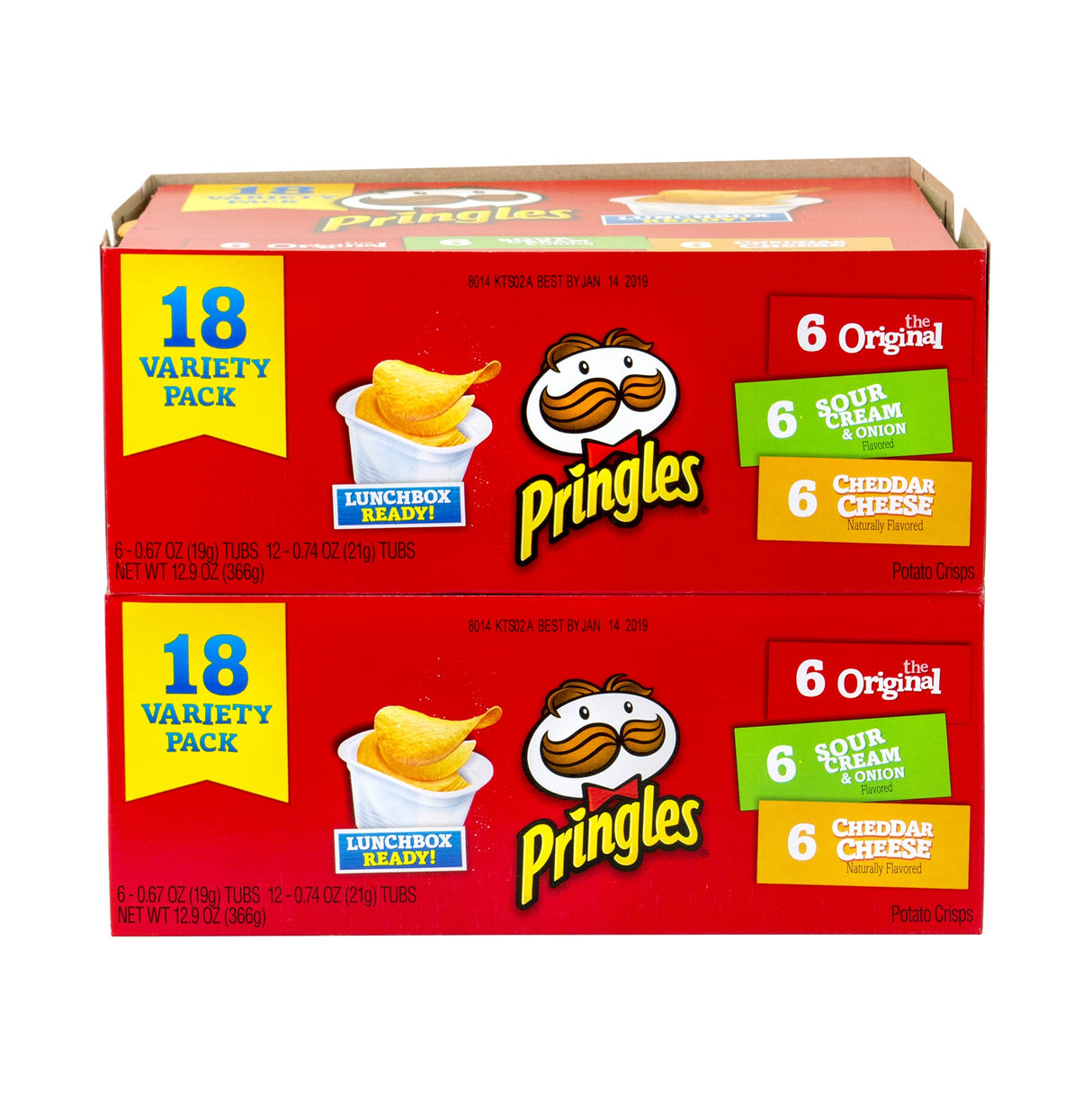 Potato, Chips, Variety, Single-Serve,2 - 18 COUNT