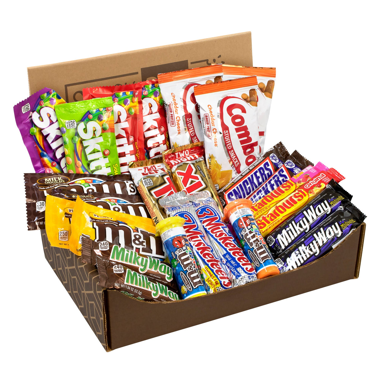 Snacks, Candy, Assorted, with Pretzel Cheddar Cheese Combos, Single-Serve,1 - 3.56 POUND