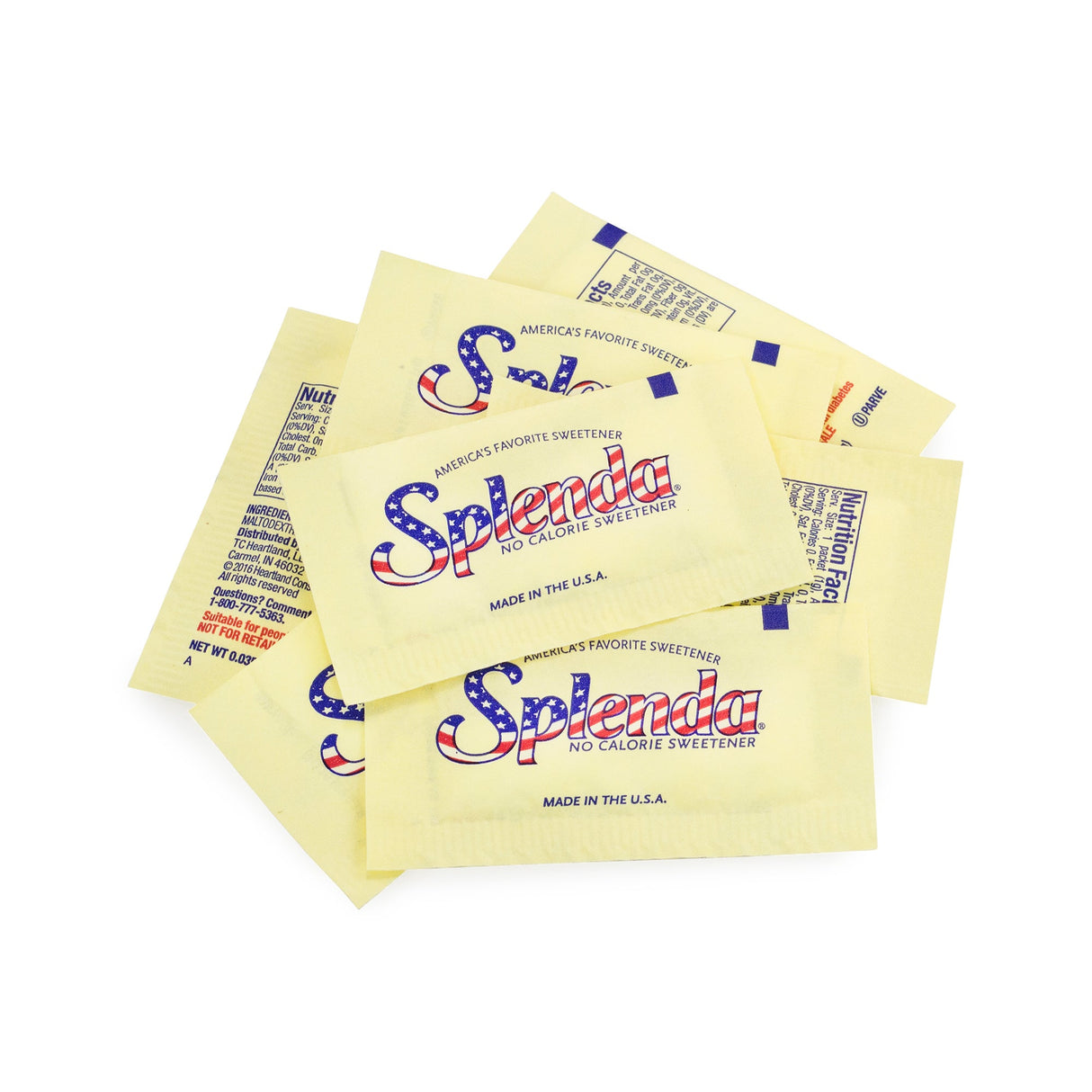 Sugar Substitute, Yellow, Packets,1200 - 1 EACH
