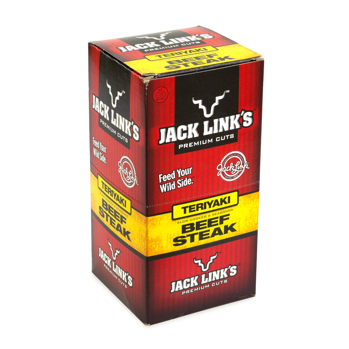 Beef Jerky, Teriyaki, Individually-Wrapped,12 - 1 OUNCE