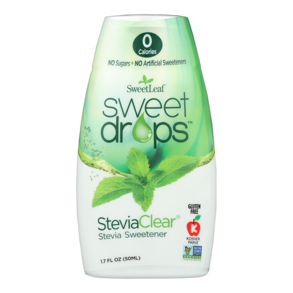 Sugar Substitute, Stevia, SteviaClear, Liquid,1 - 1.7 FLUID