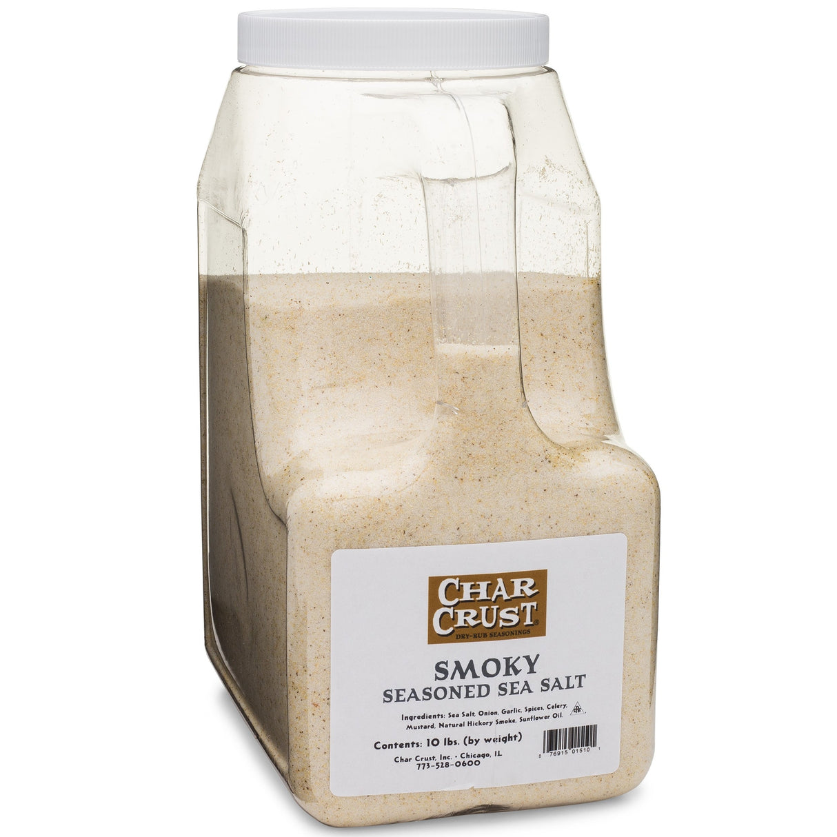 Seasoning, Sea Salt, Smoked,1 - 10 POUND