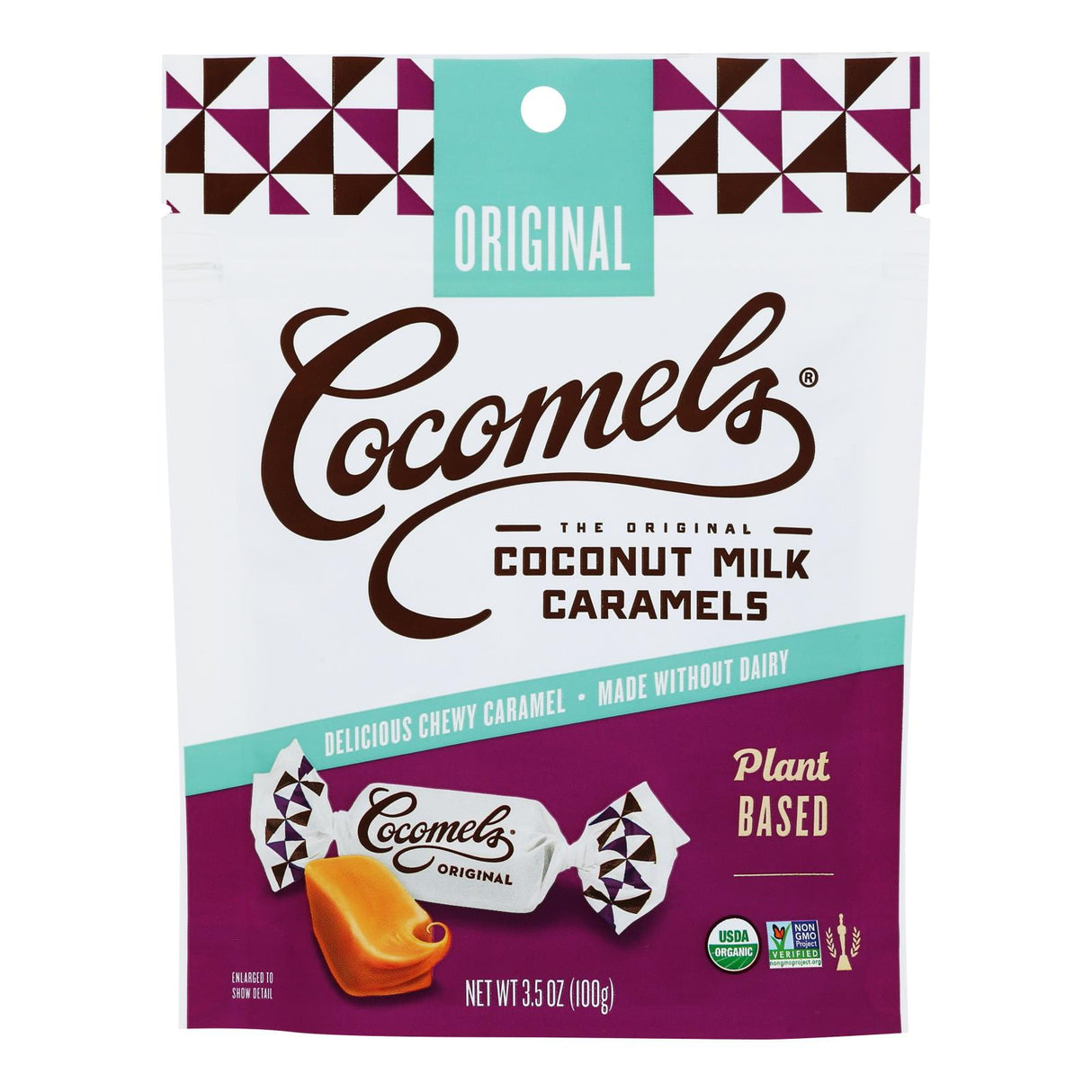 Candy, Caramel, Coconut Milk,6 - 3.5 OUNCE