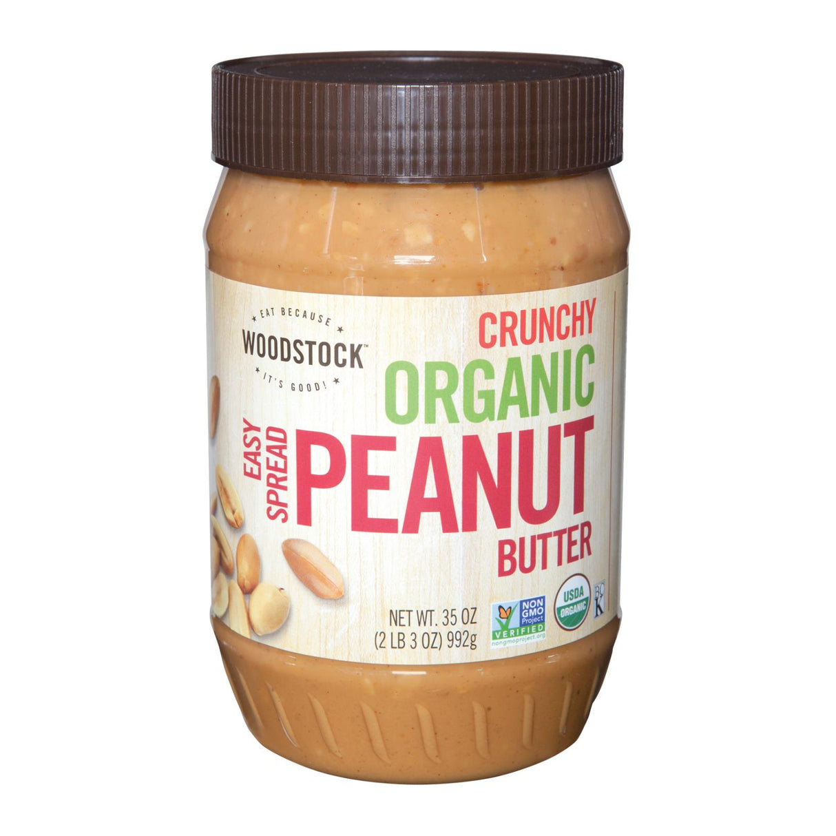 Peanut Butter, Crunchy,12 - 35 OUNCE