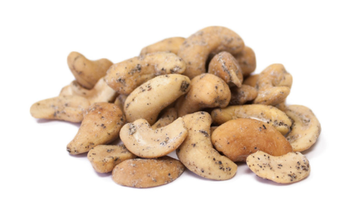Cashews, Black Pepper Dry Roasted,1 - 25 POUND