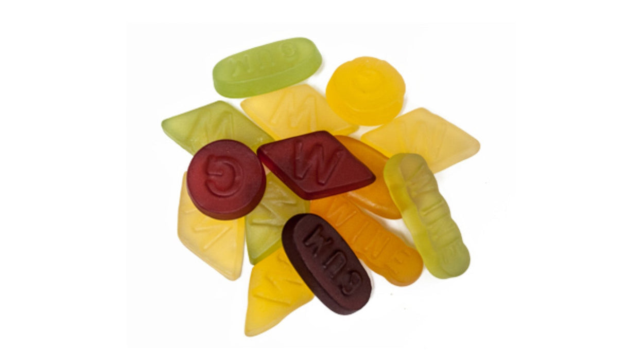 Candy, Wine Gums, Assorted, Bulk,1 - 11 POUND