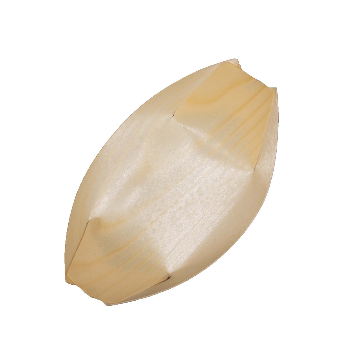 Dishes, 6 Inch, Wooden, Natural, Boat-Shape,20 - 50 COUNT