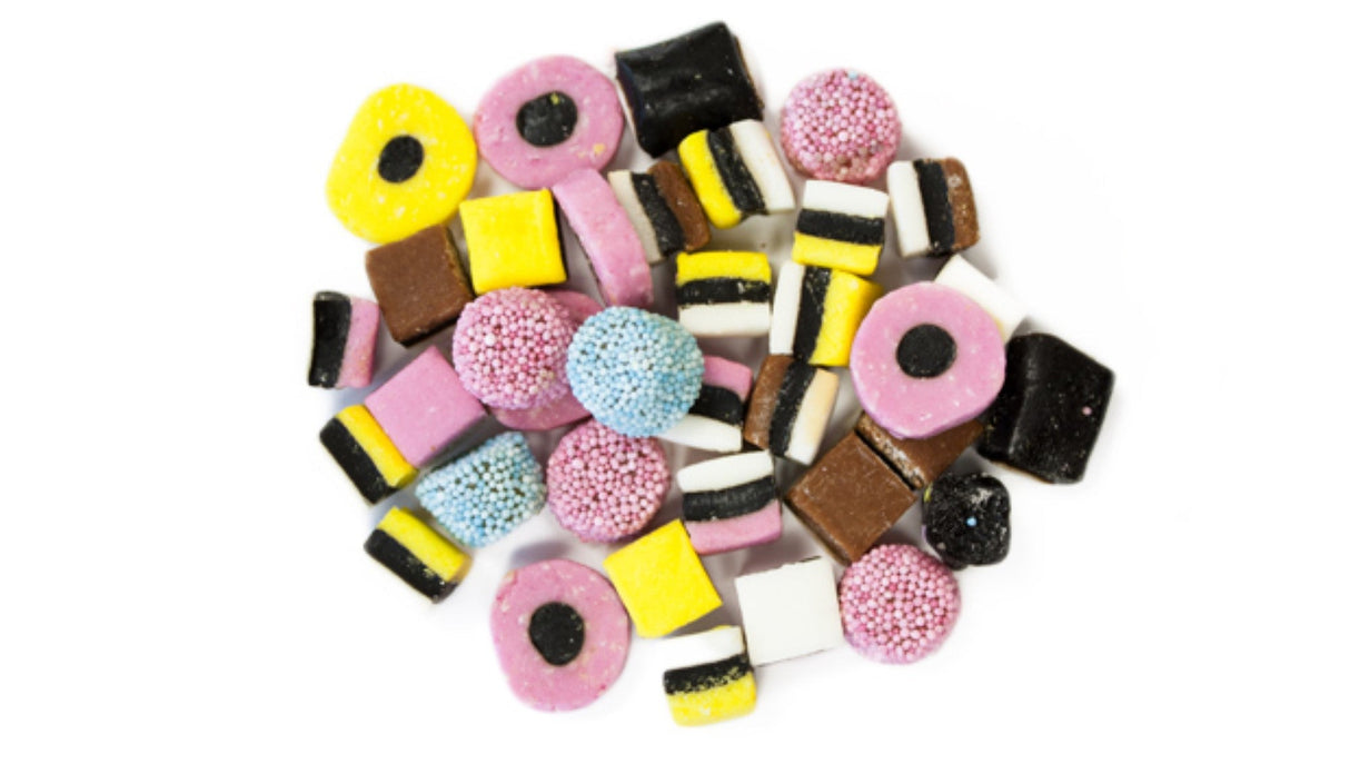 Candy Bites, Licorice, Assorted,6 - 2.2 POUND