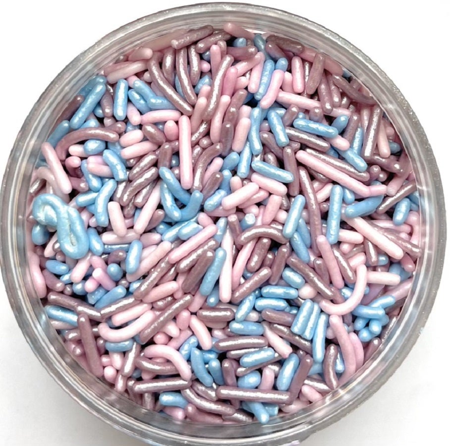 Sprinkle Mix, Blue/Pink/Purple,1 - 5 POUND