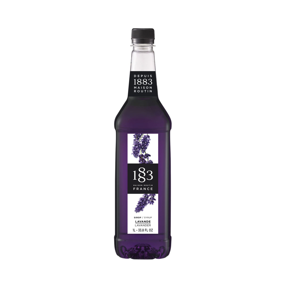Beverage Syrup, Lavender, with Cane Sugar, Plastic,2 - 1 LITER