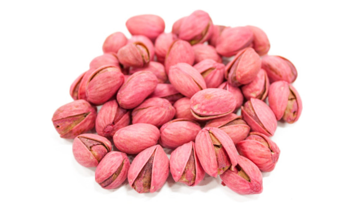 Pistachios, Red, Roasted & Salted,1 - 25 POUND