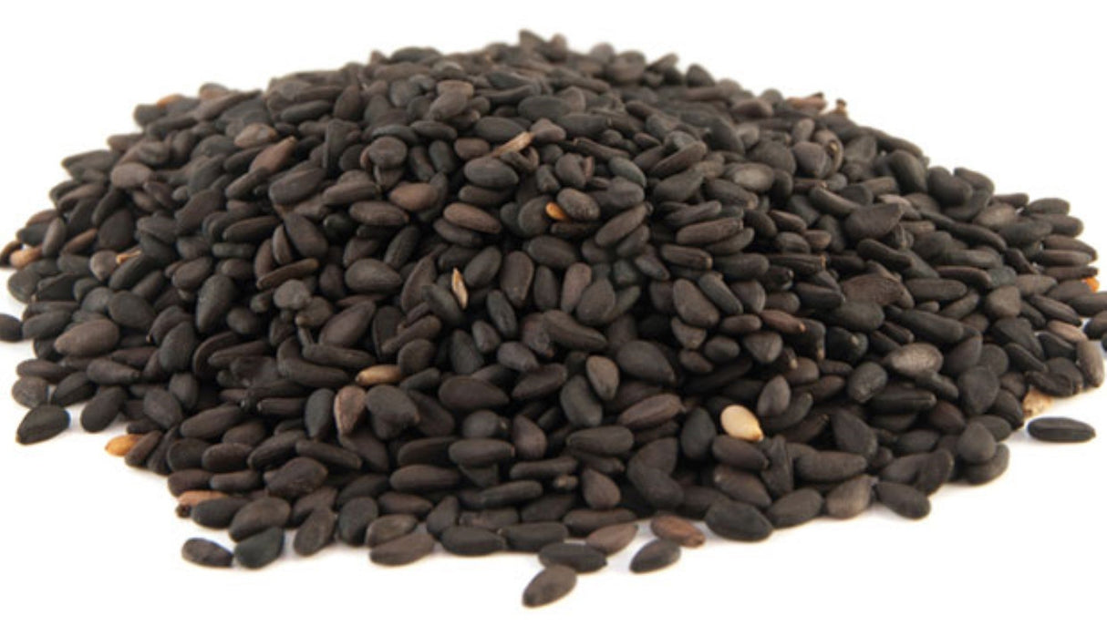 Seeds, Sesame, Black, Bulk,6 - 2.2 POUND