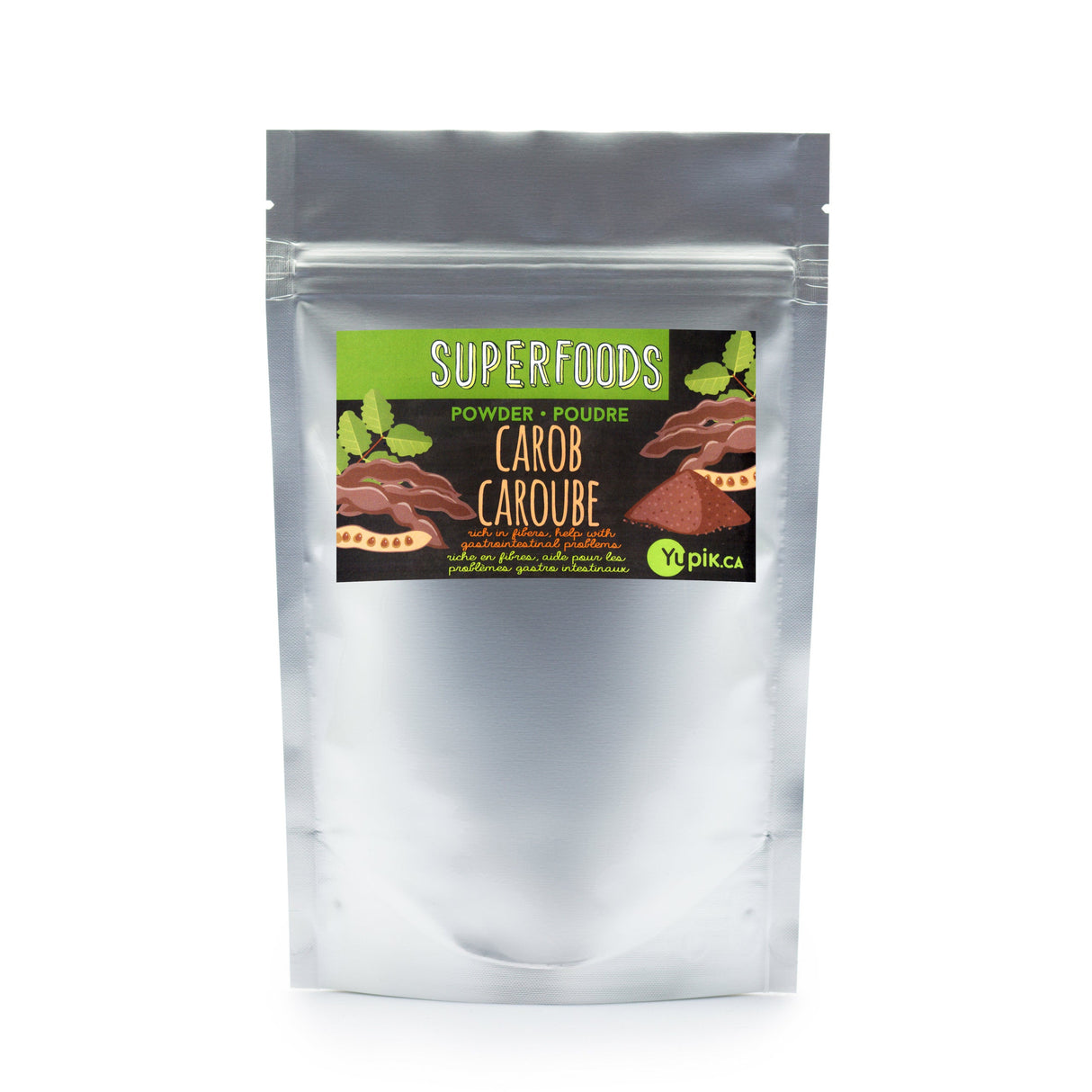 Carob Powder, Pure Raw,6 - 0.55 POUND