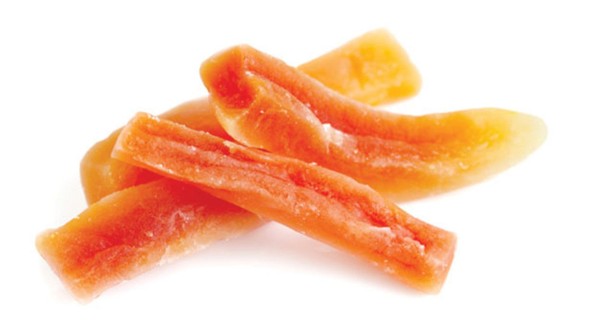 Papaya, Spears, Dried, Sulfite Free,6 - 2.2 POUND