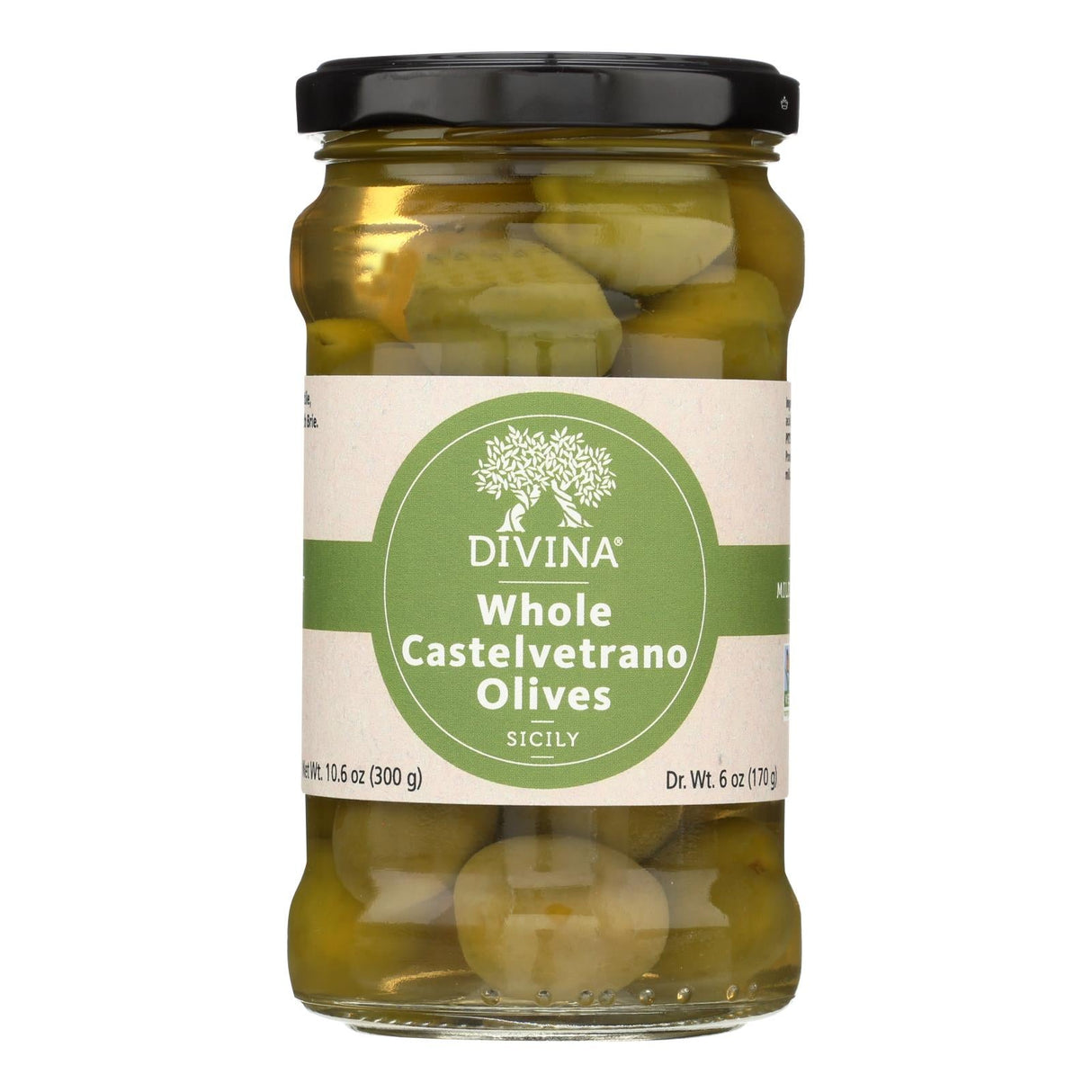 Olives, Castelvetrano, Whole,6 - 10.6 OUNCE