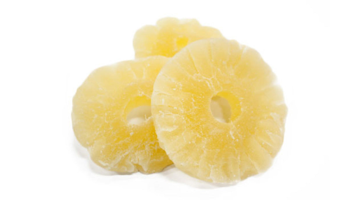 Pineapple, Rings, Dried, Sulfite Free,6 - 2.2 POUND